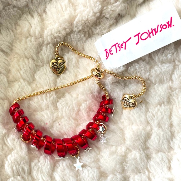 BETSEYS JOHNSON HOLIDAY COIL BRACELET RED NWT - Picture 12 of 12